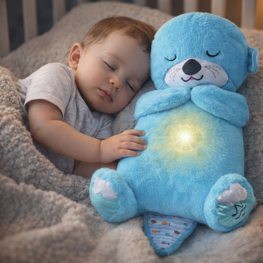 Nutria De Peluche Con Respiración Realista